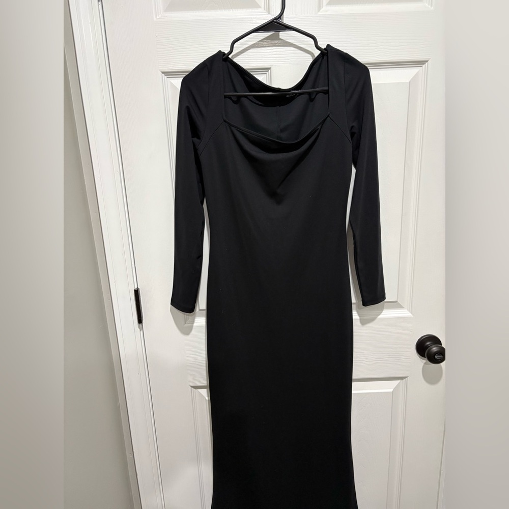 Wild Fable Black Long Sleeve Dress